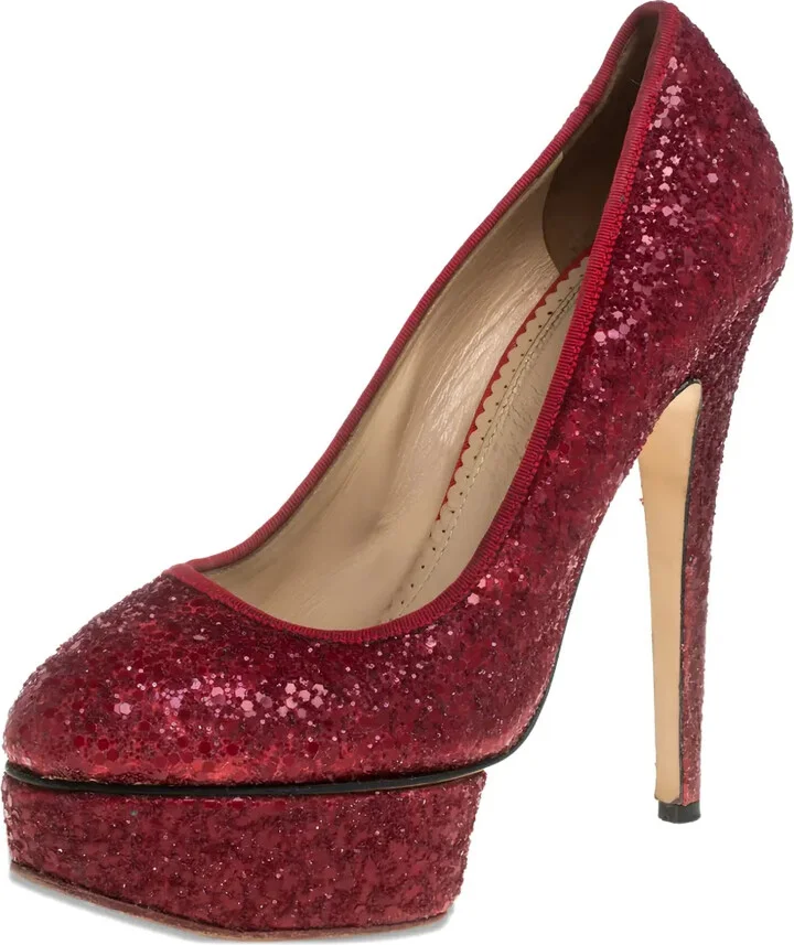 145mm pre-owned Priscilla pumps - Image 2