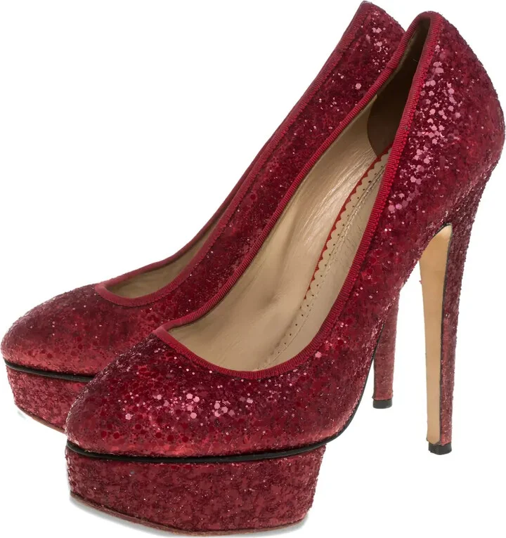 145mm pre-owned Priscilla pumps - Image 3