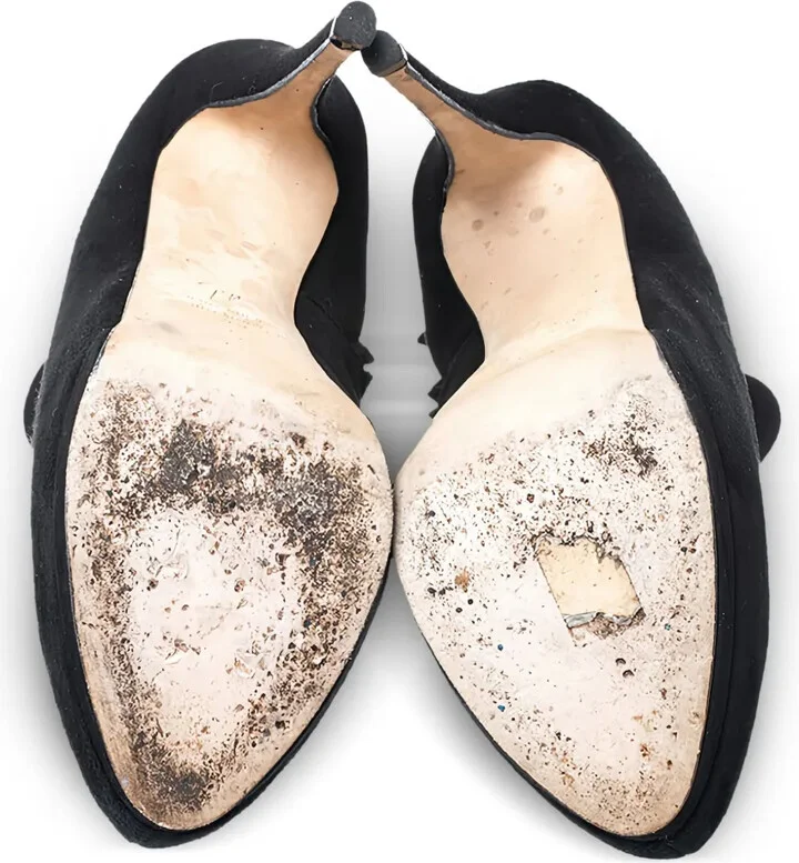145mm Suede Platform Boots - Image 4
