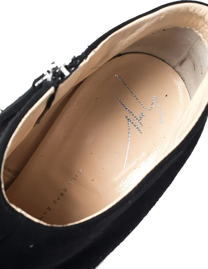 145mm Suede Platform Boots - Image 5