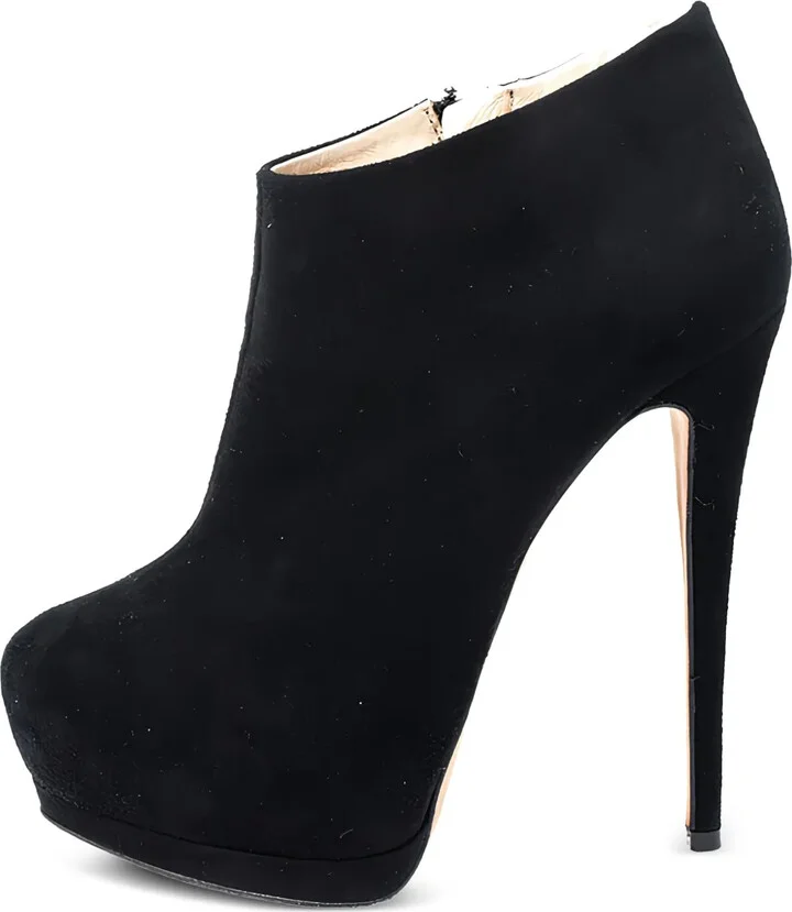 145mm Suede Platform Boots