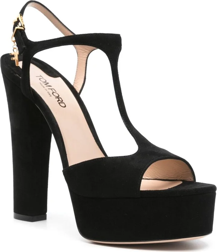 145mm Suede Sandals - Image 2