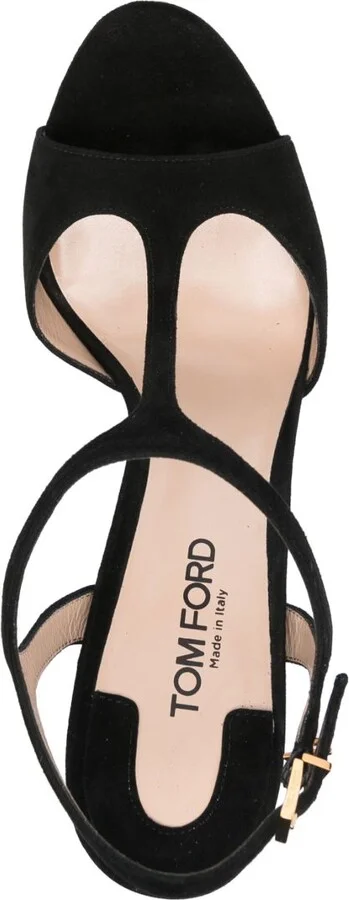 145mm Suede Sandals - Image 4
