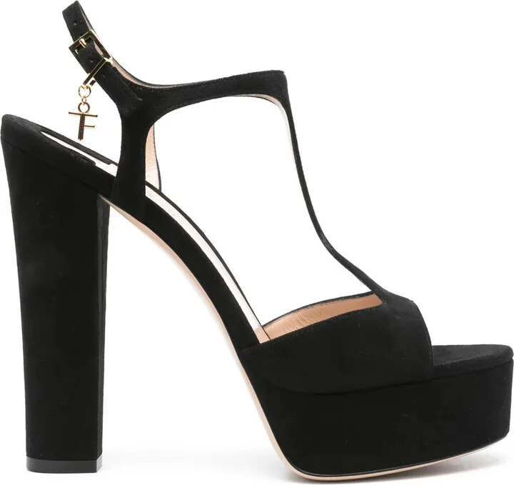 145mm Suede Sandals