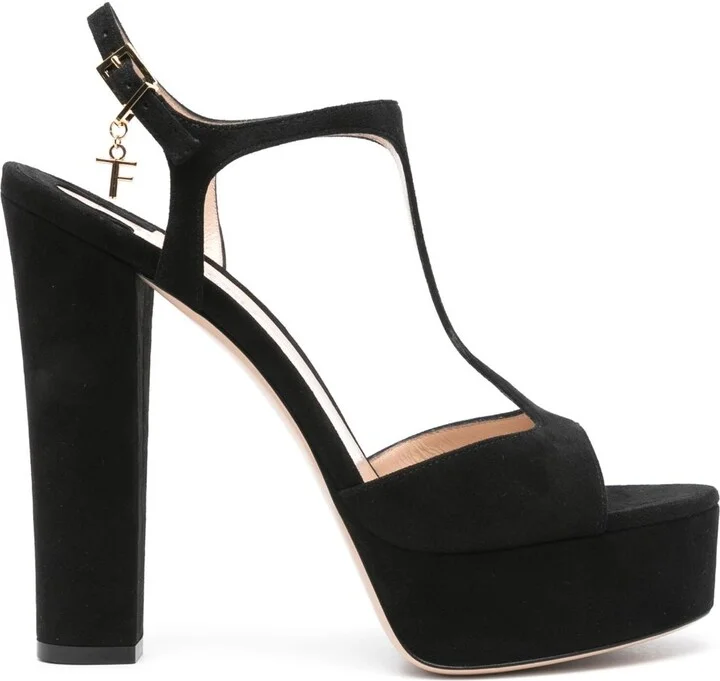 145mm Suede Sandals