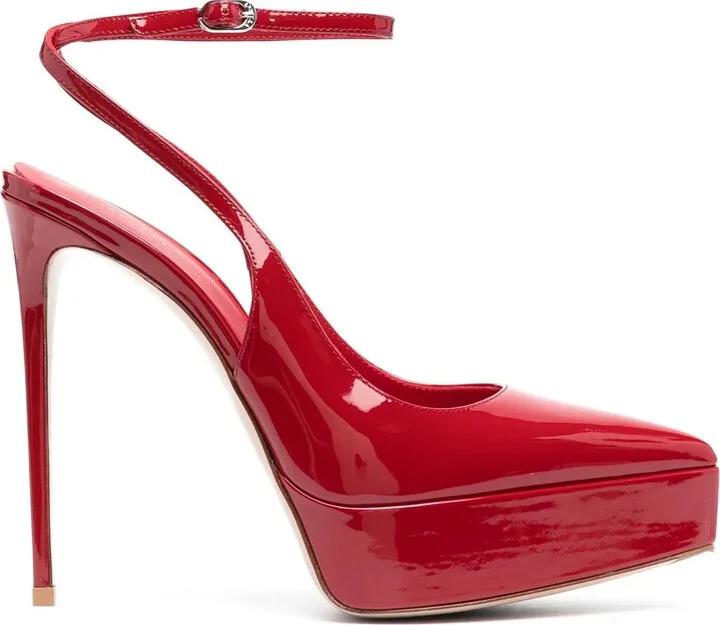 145mm UMA patent leather pumps