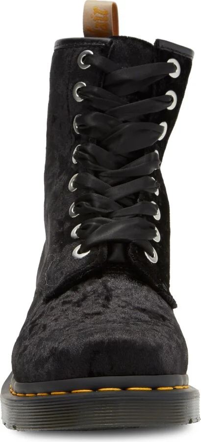 1460 Crushed Velvet Combat Boot - Image 3