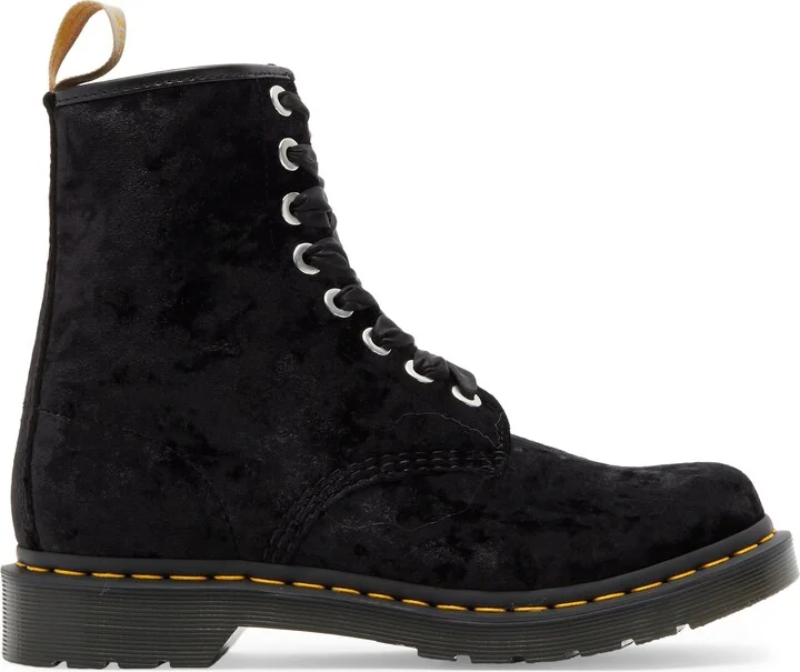 1460 Crushed Velvet Combat Boot - Image 4