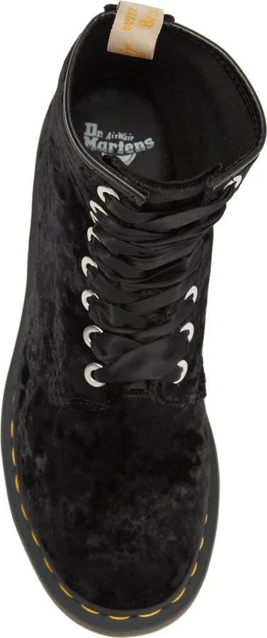 1460 Crushed Velvet Combat Boot - Image 5