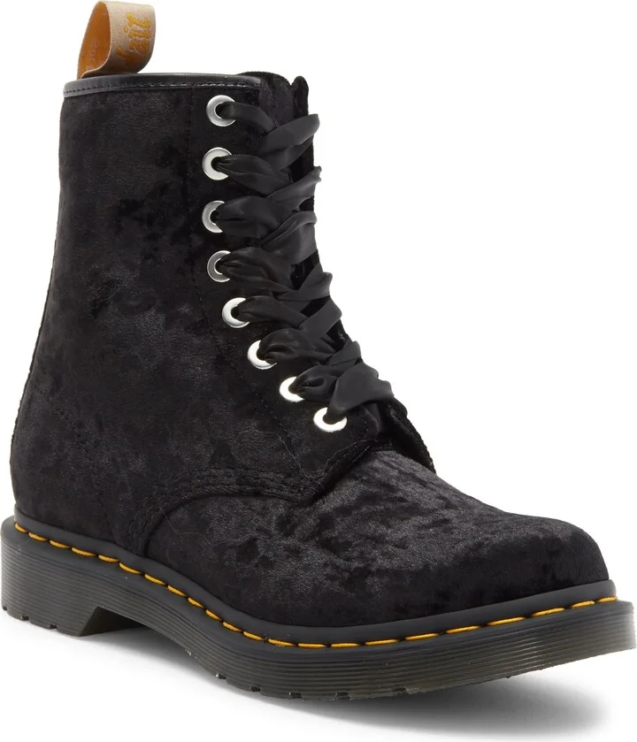 1460 Crushed Velvet Combat Boot