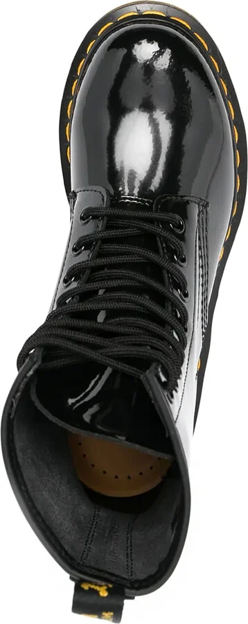 1460 Leather Combat Boots - Image 4