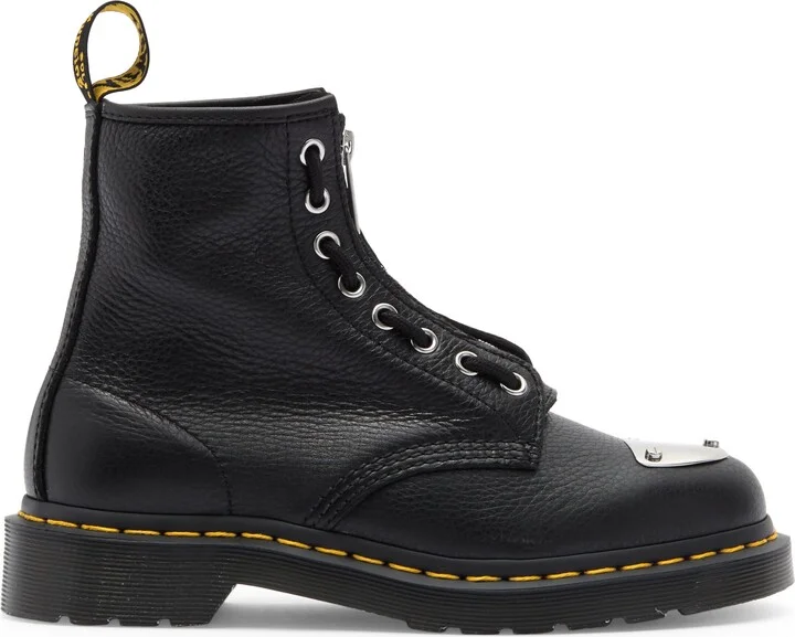 1460 Lunar Milled Leather Boot - Image 4