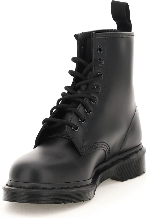 1460 Mono Smooth Lace-up Combat Boots - Image 4