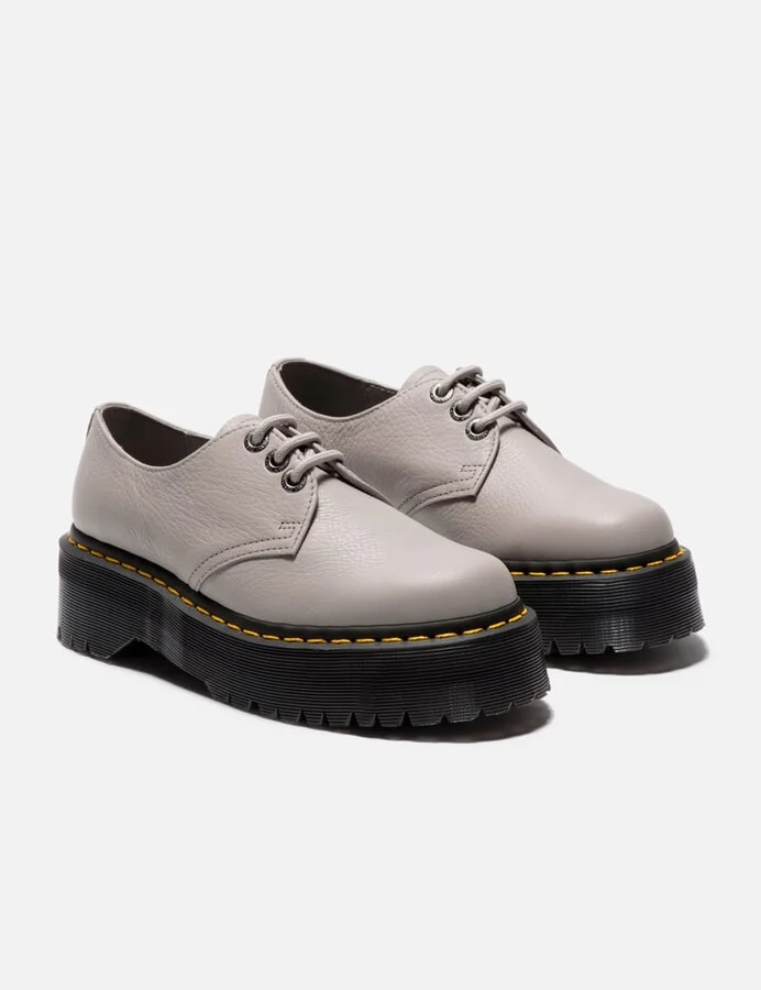 1461 Quad II Pisa Leather Platform Shoes - Image 4