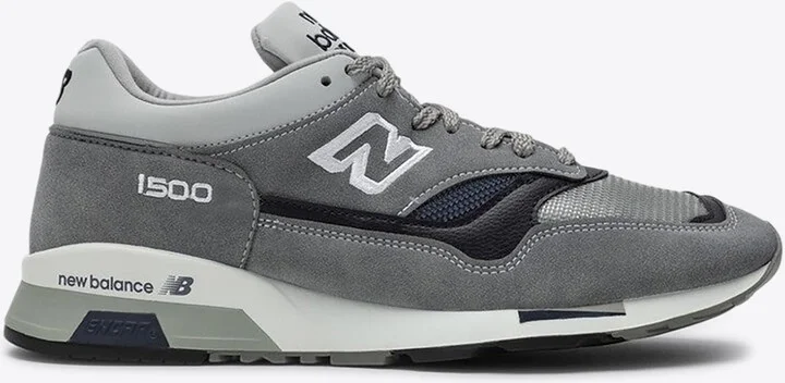 1500 Low-Top Suede and Mesh Sneakers