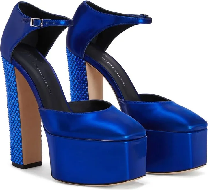 150mm Bebe Pixel platform pumps - Image 2