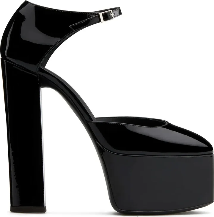 150mm Bebe platform pumps