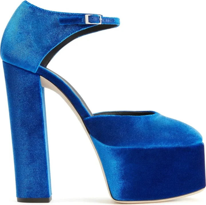 150mm Bebe platform pumps