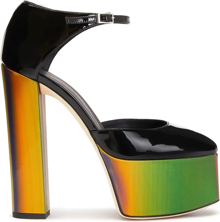 150mm Bebe platform pumps