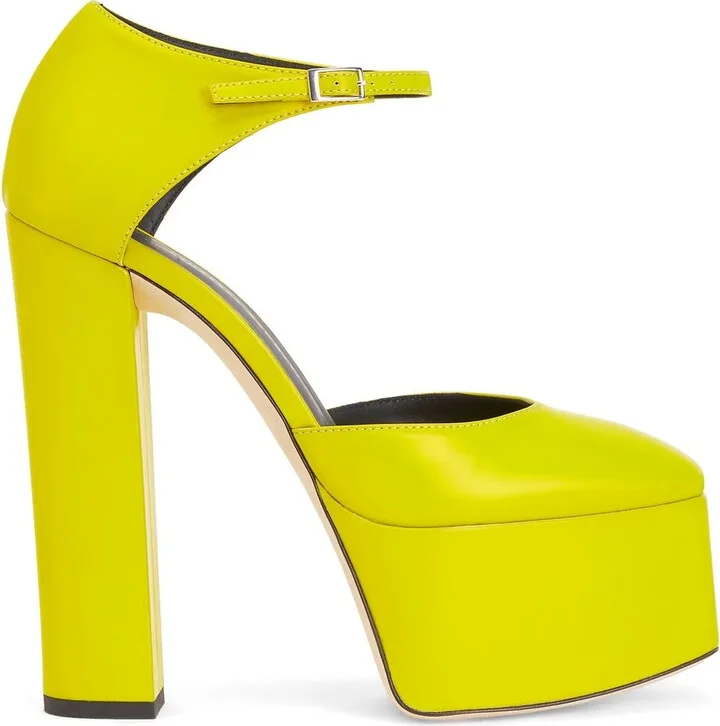 150mm Bebe platform pumps