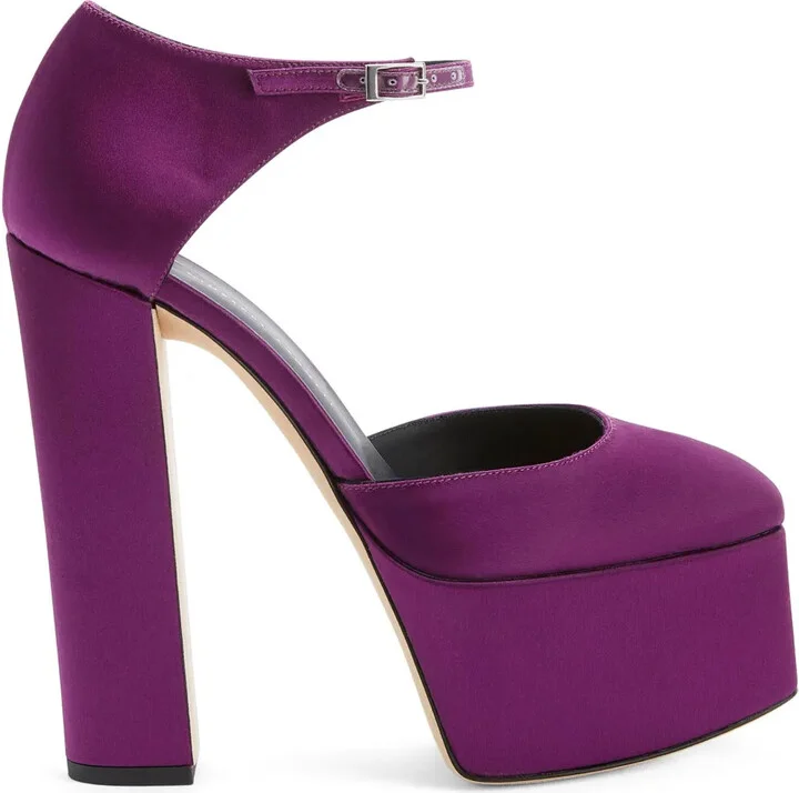 150mm Bebe platform pumps