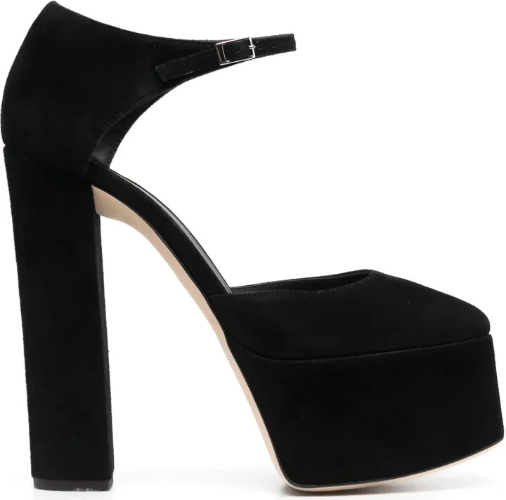 150mm Bebe platform pumps