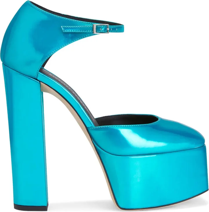 150mm Bebe platform pumps