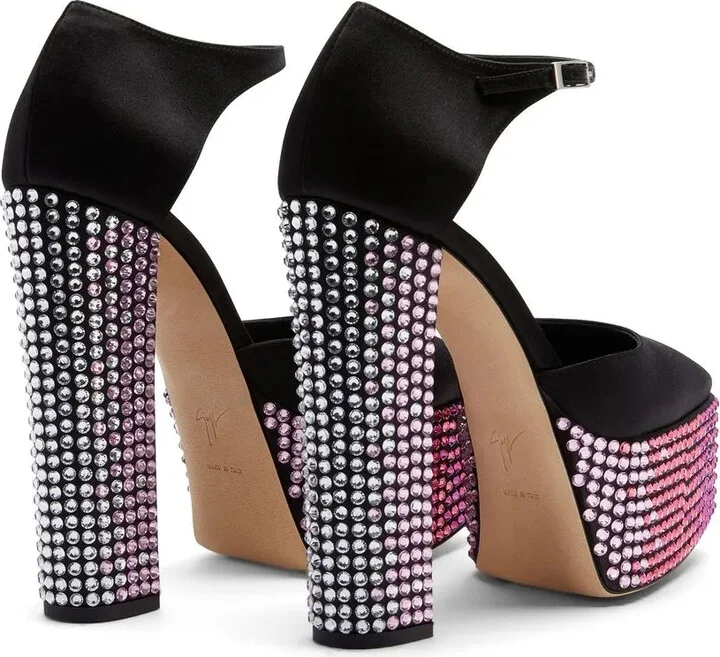 150mm Bebe Strass pumps - Image 3