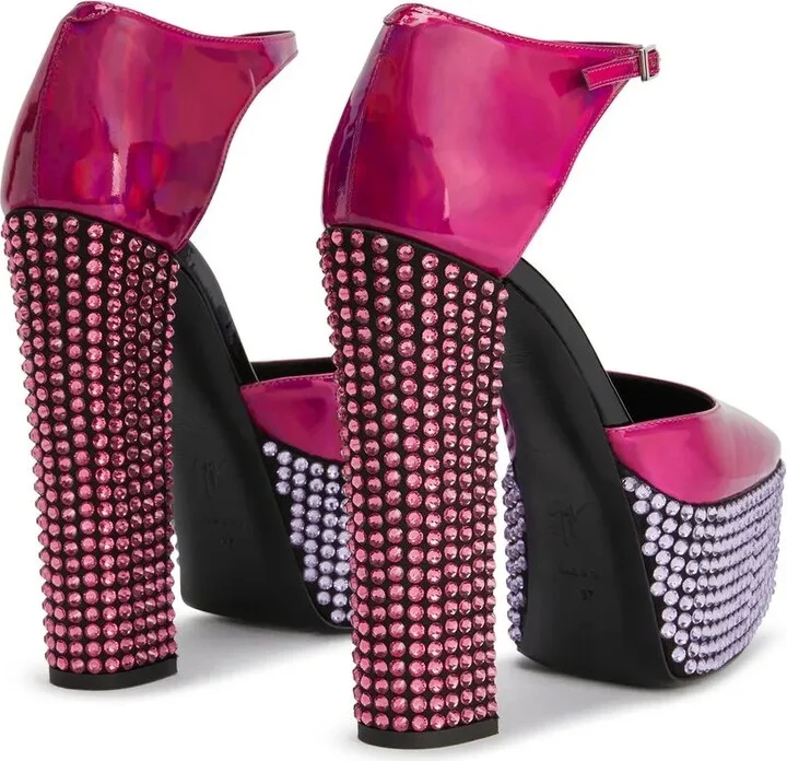 150mm Bebe Strass pumps - Image 3