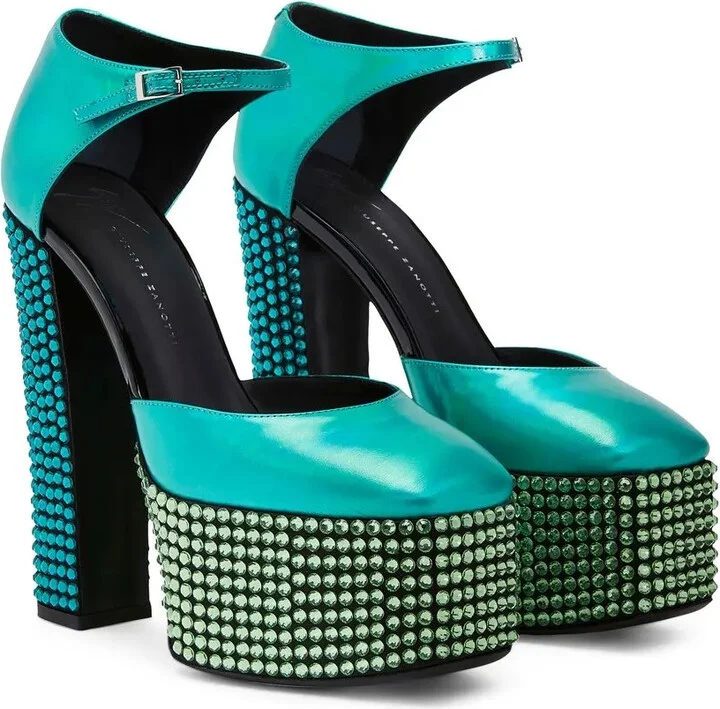 150mm Bebe Strass pumps - Image 2