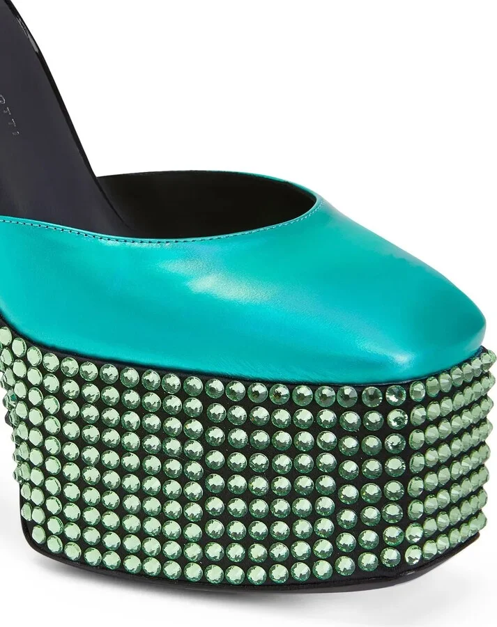 150mm Bebe Strass pumps - Image 4