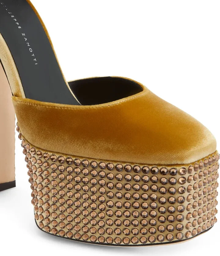 150mm Bebe Strass pumps - Image 4