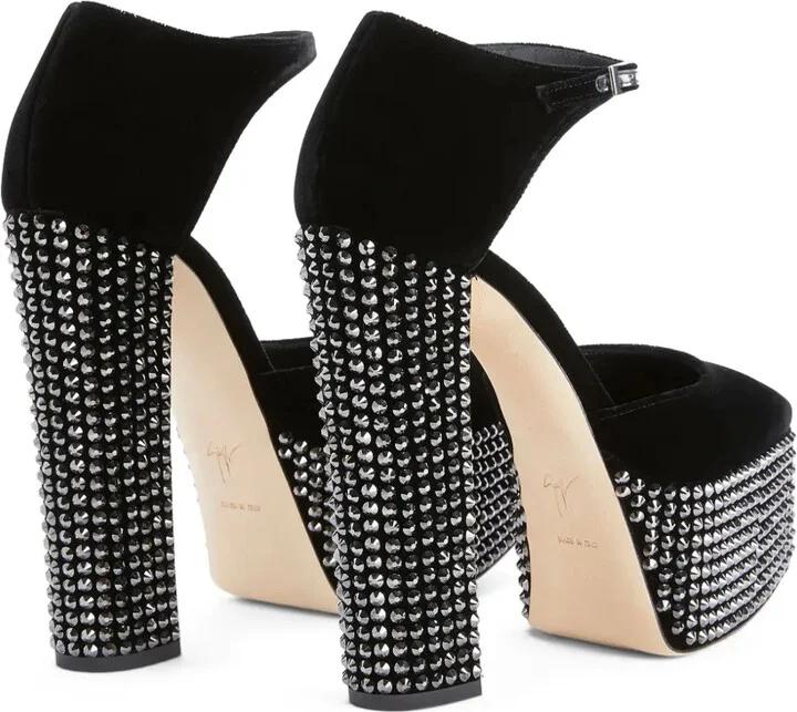 150mm Bebe Strass pumps - Image 3