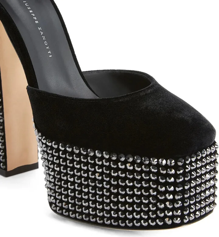 150mm Bebe Strass pumps - Image 4
