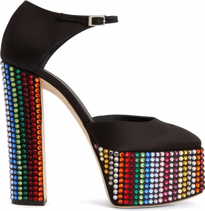 150mm Bebe Strass pumps
