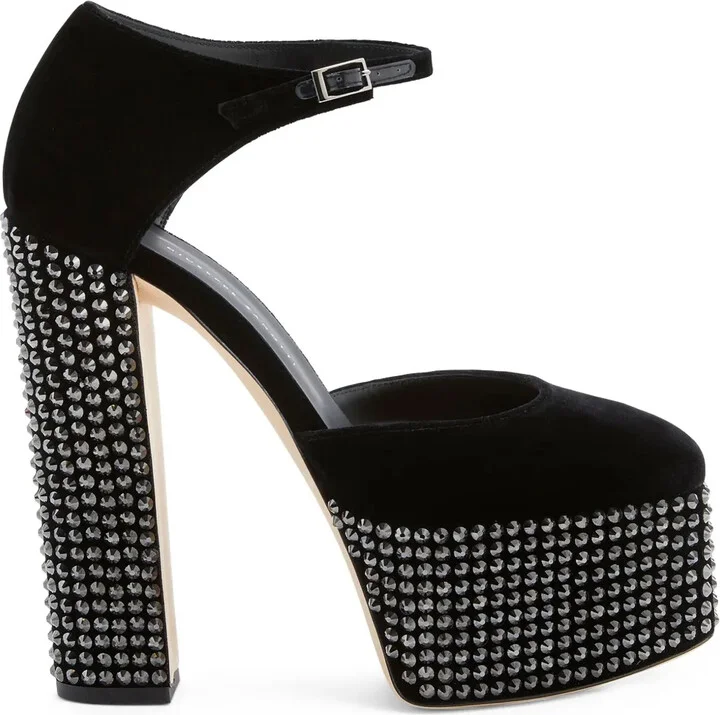 150mm Bebe Strass pumps