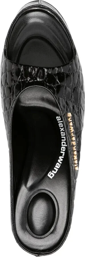150mm Crocodile-Effect Sandals - Image 4