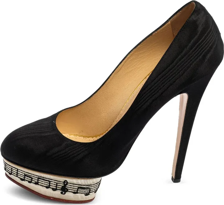 150mm Dolly heeled pumps - Image 3