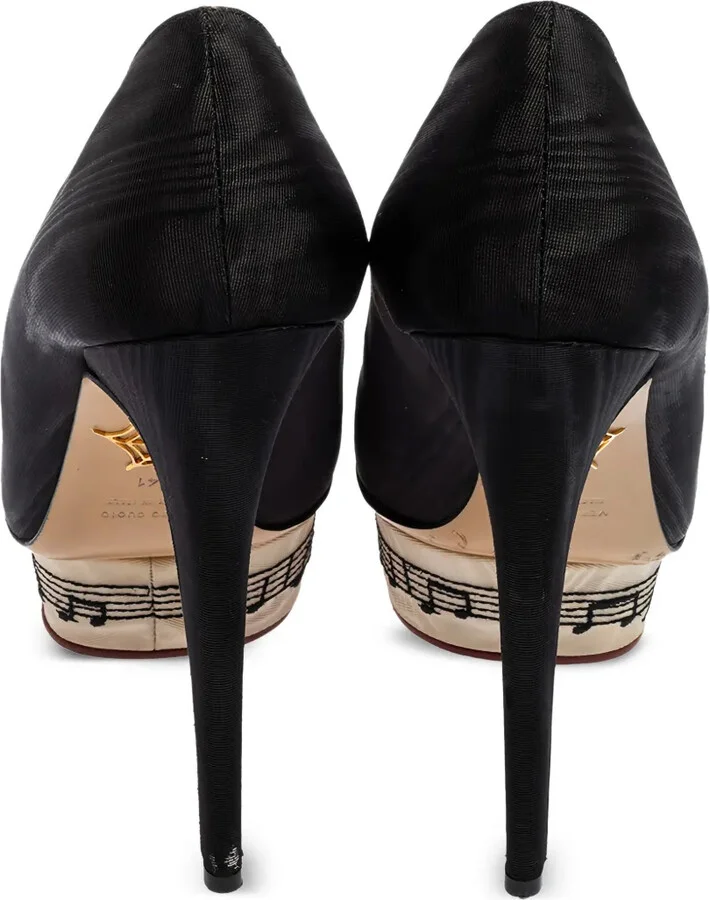 150mm Dolly heeled pumps - Image 4