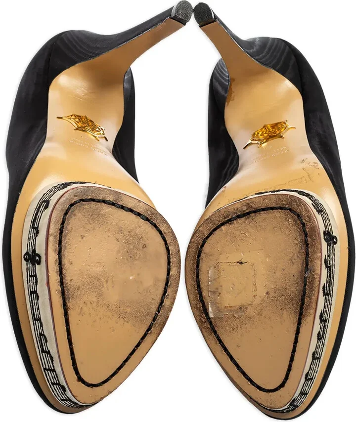 150mm Dolly heeled pumps - Image 5