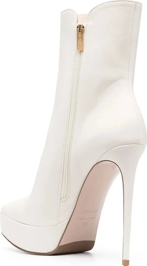 150mm Heeled Pointed Boots - Image 3