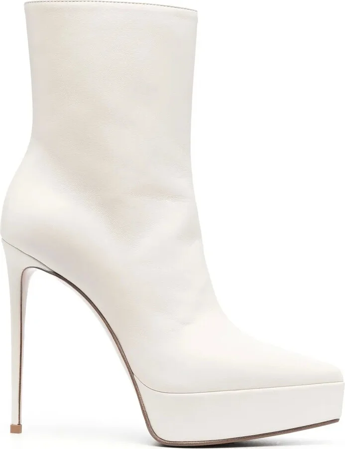 150mm Heeled Pointed Boots