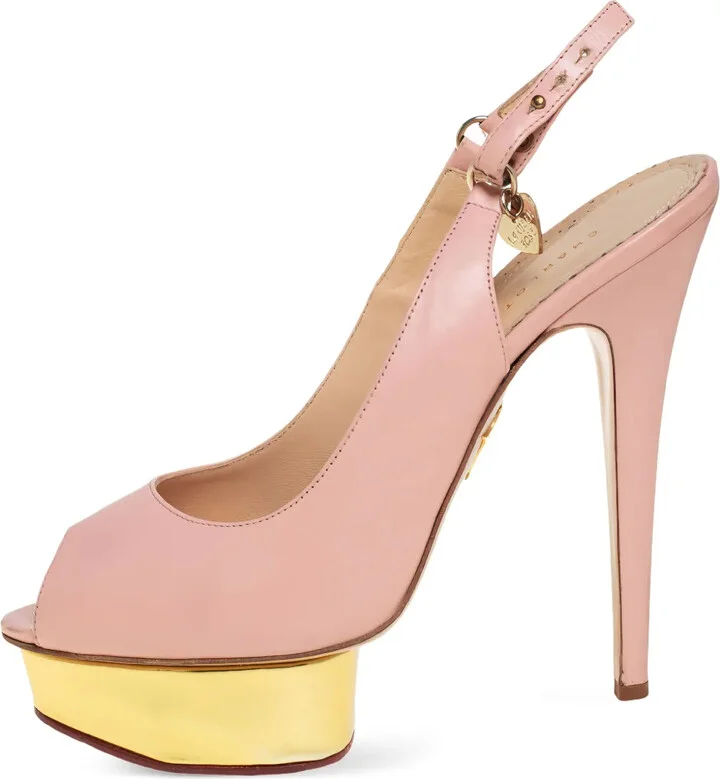 150mm Leather Heeled Sandals