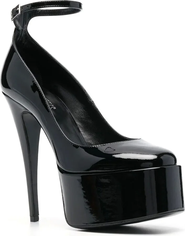 150mm Patent-Leather Platform Pumps - Image 2