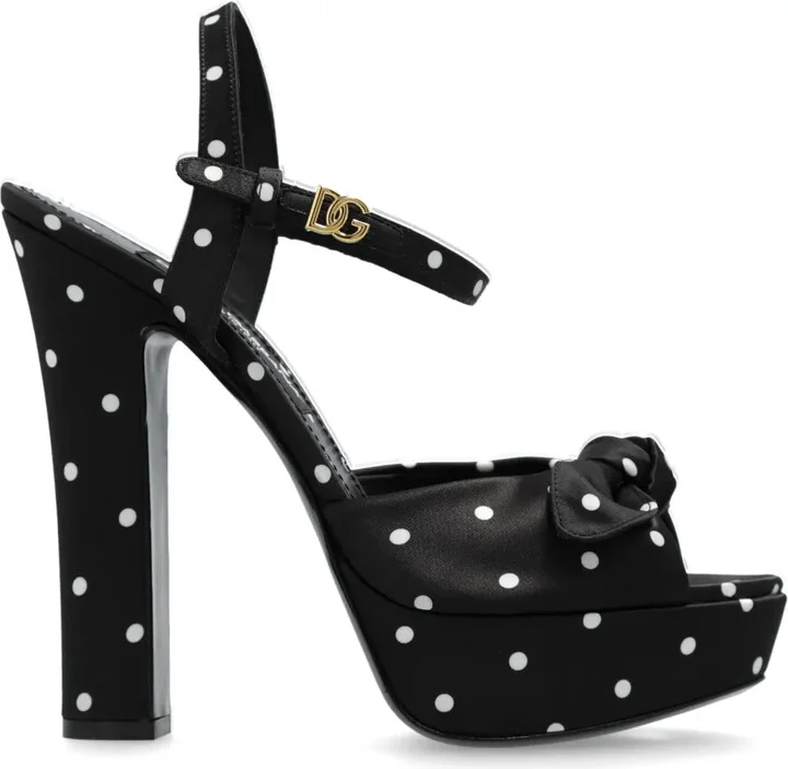 150mm Polka-Dot Sandals