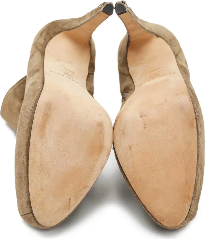 150mm Suede Chain Boots - Image 3