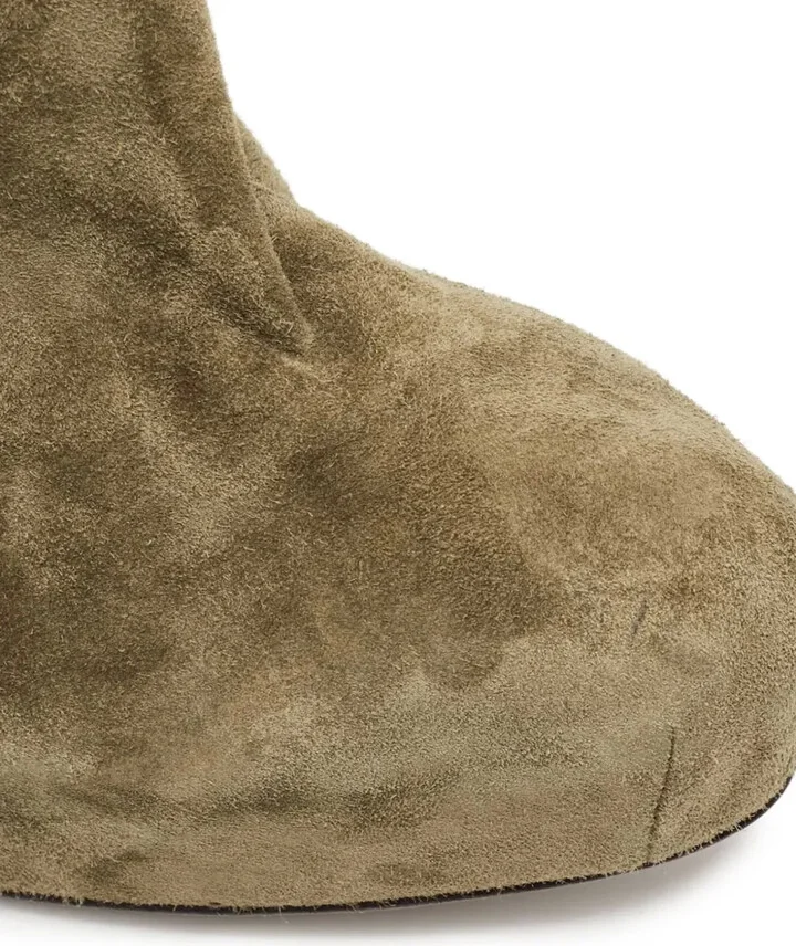 150mm Suede Chain Boots - Image 4