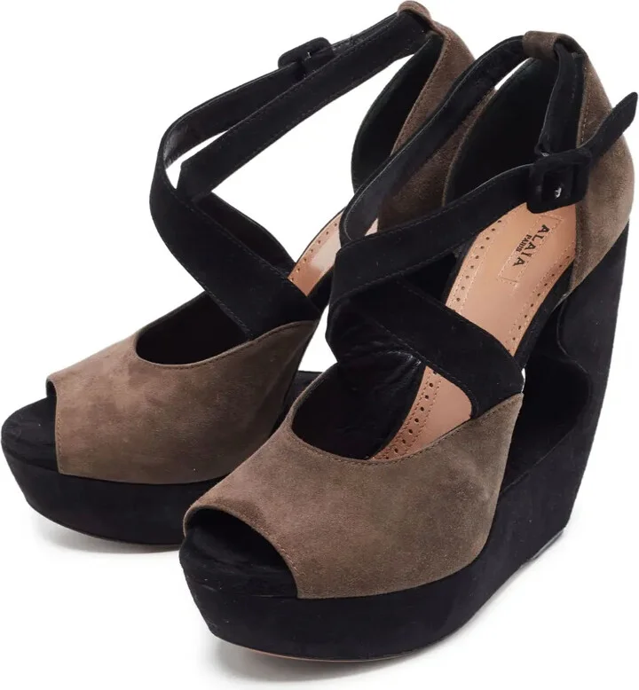 150mm Suede Sandals - Image 2