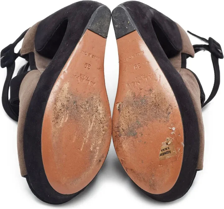 150mm Suede Sandals - Image 4