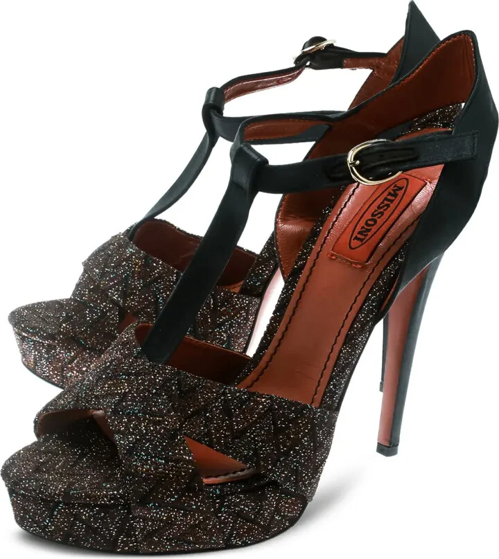 150mm T-strap platform sandals - Image 2